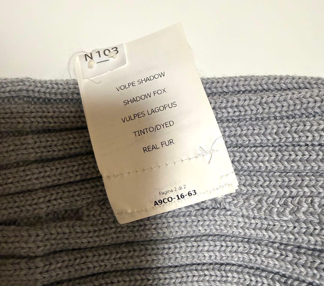 Moncler モンクレール レディース ニット帽 ニットキャップ グレー