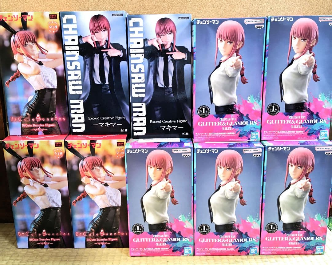 チェンソーマン　大人気プライズフィギュア　マキマ　まとめ売り10体セット