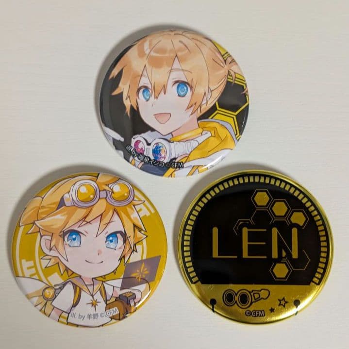 鏡音レン 展示会 缶バッジ 有楽町 マルイ 堀泉インコ 羊野 初音ミク