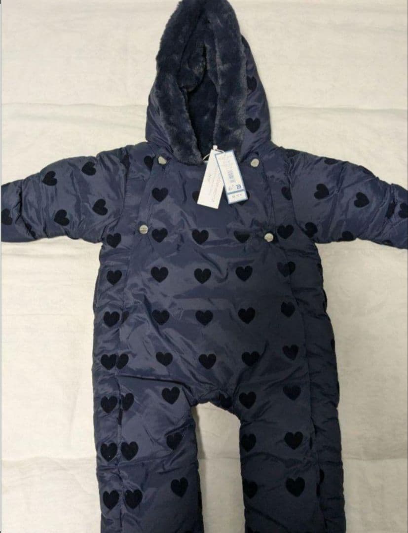 ジャカディ 手足ミトン付きスノージャンプスーツ