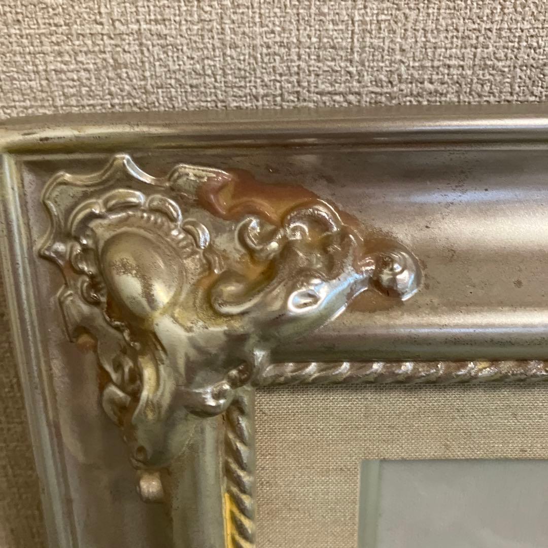 遠藤勝 バラ 油彩画 6号 額縁入り