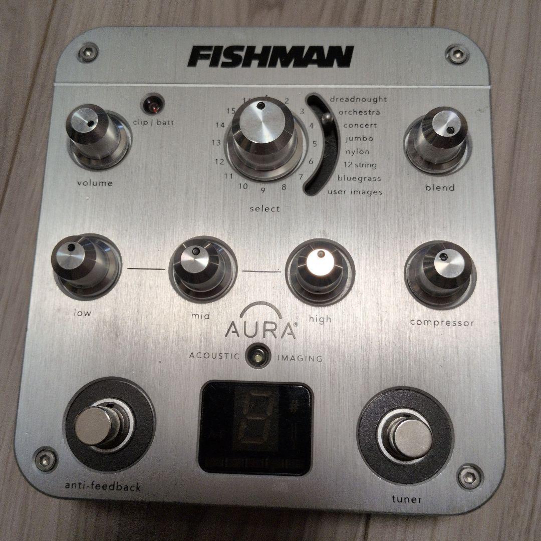 【ジャンク】fishman aura spectrum di　アコギ　プリアンプ