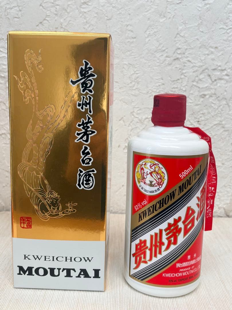 貴州茅台酒 Moutai 53% 500ml 2023年 箱付き 未開封