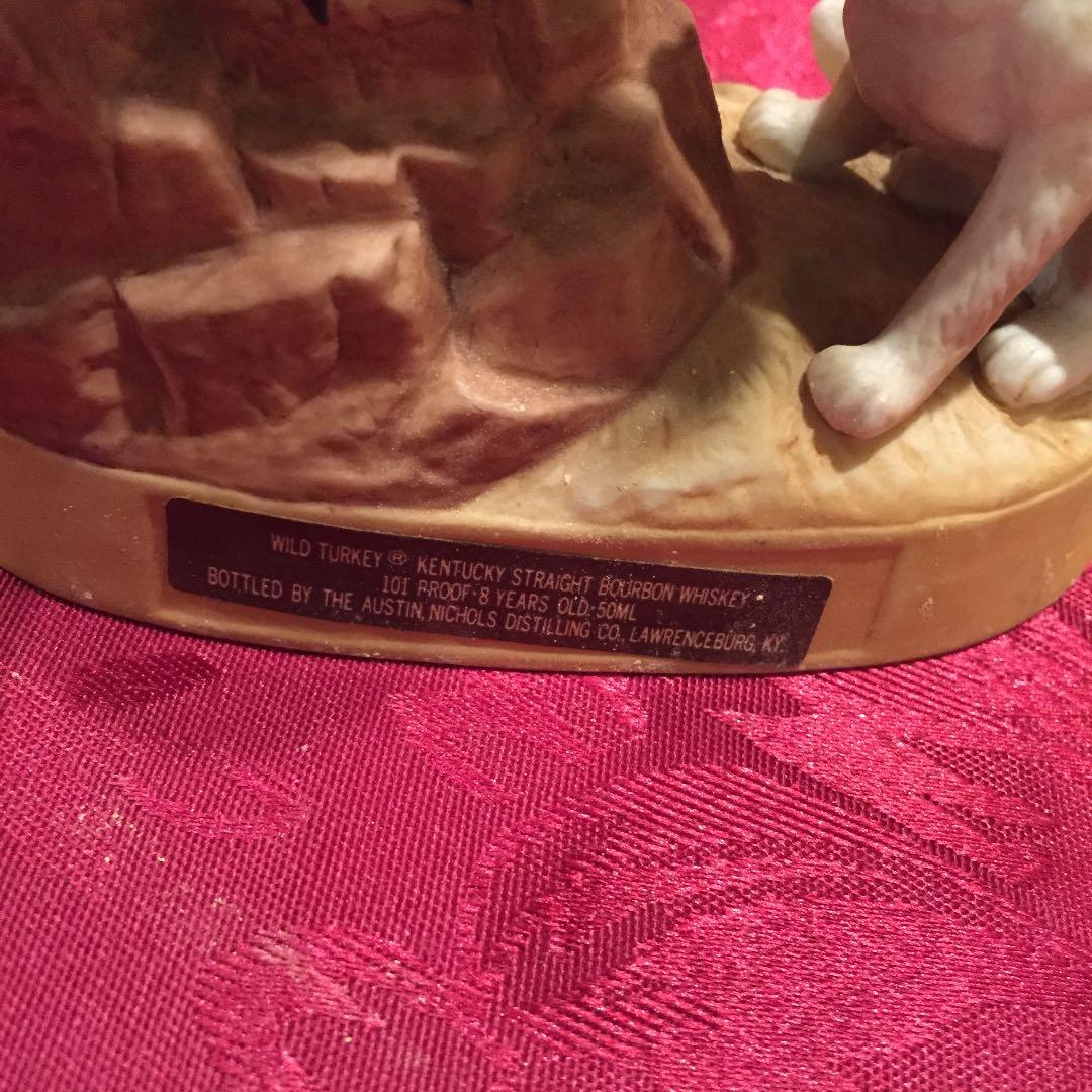 未開封　WILD　TURKEY　ワイルド・ターキー　陶器　ウイスキー