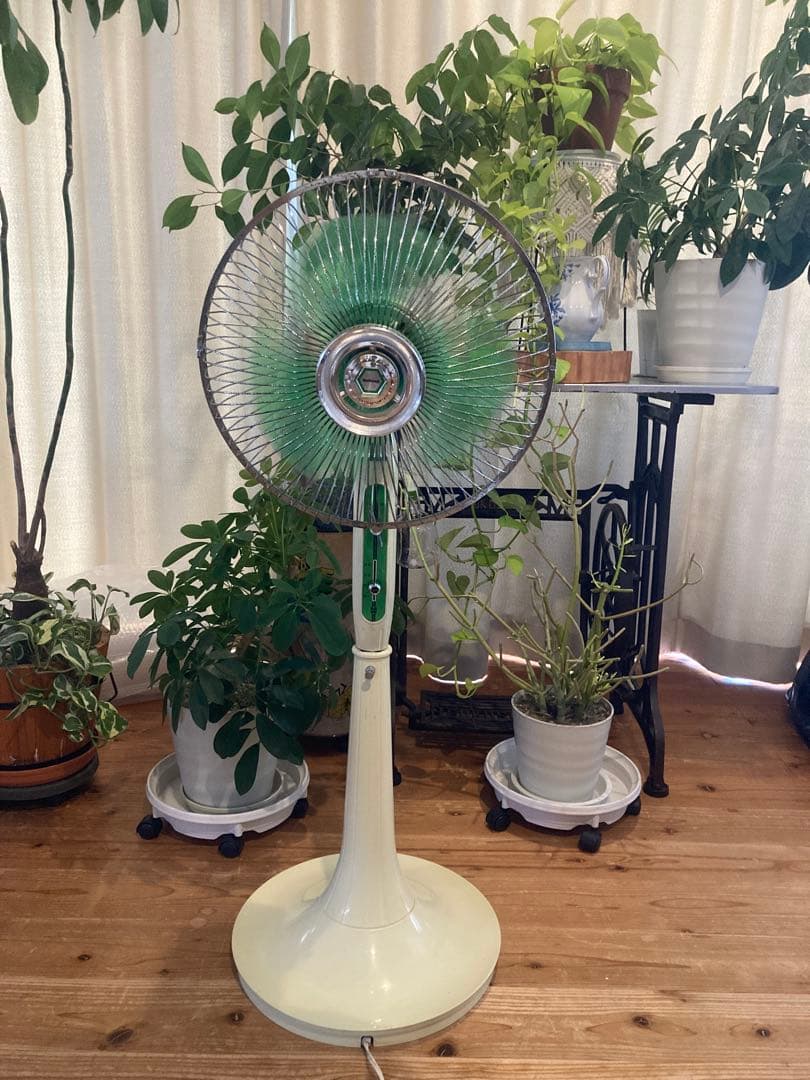昭和レトロ　National　レトロ扇風機　F-30V1G　稼働品