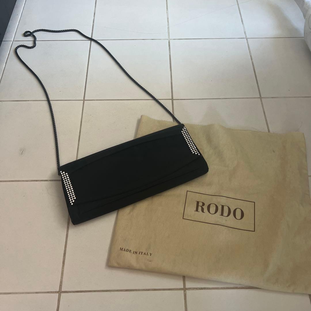 新品　RODO ブラック パーティーバッグ