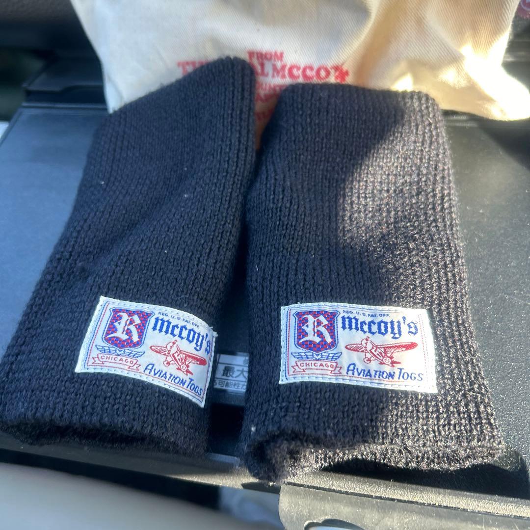 リアルマッコイズ THE REAL MCCOY'S ニット 手袋 グローブ 袋付