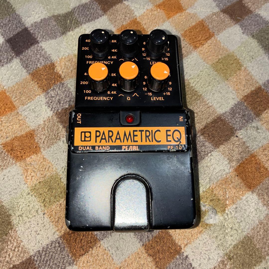 希少Pearl PE-10 Parametric EQデュアルバンドEQ 日本製