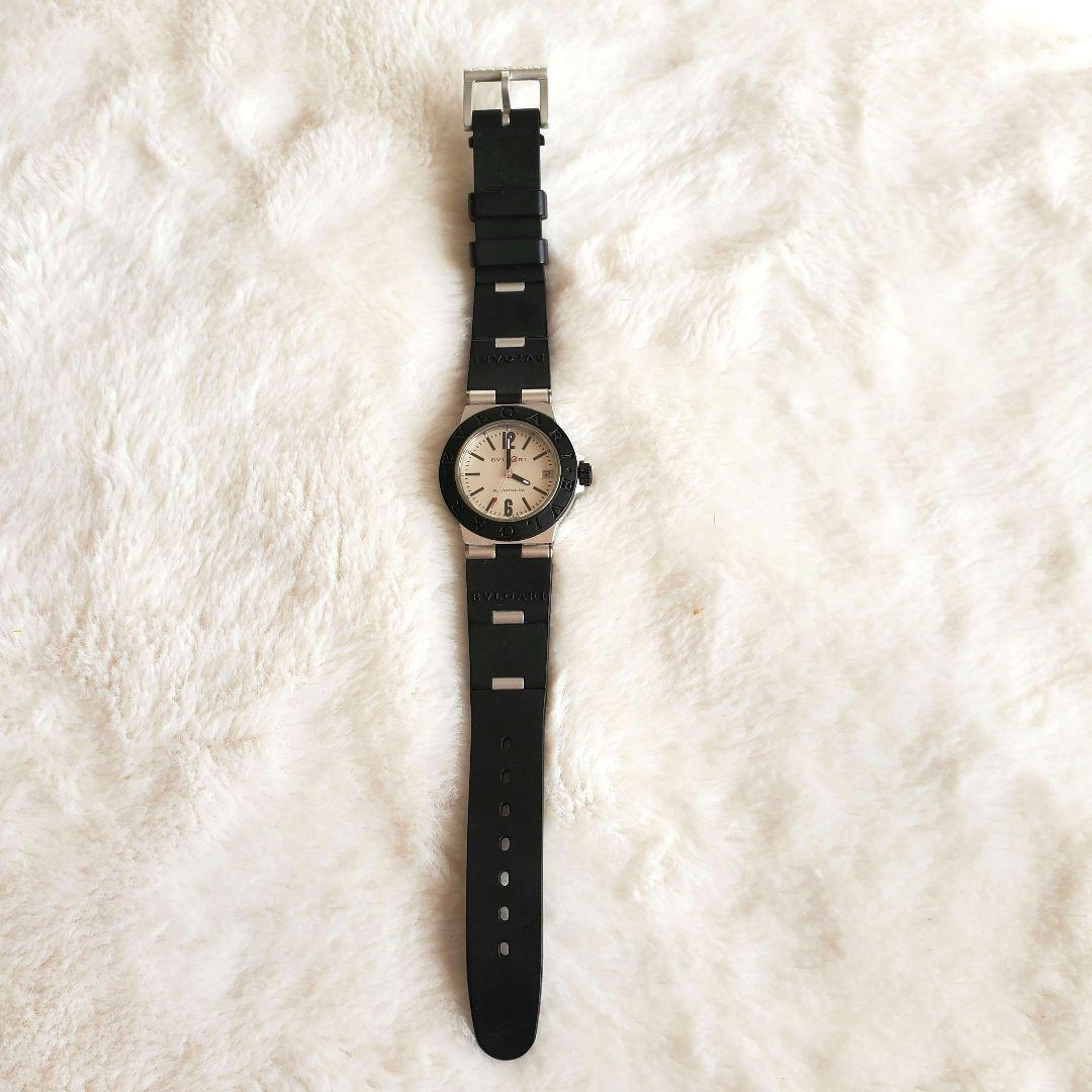 ゆ*！様 【中古】BVLGARI ブルガリアルミニウム 時計 ラバーベルトAL3