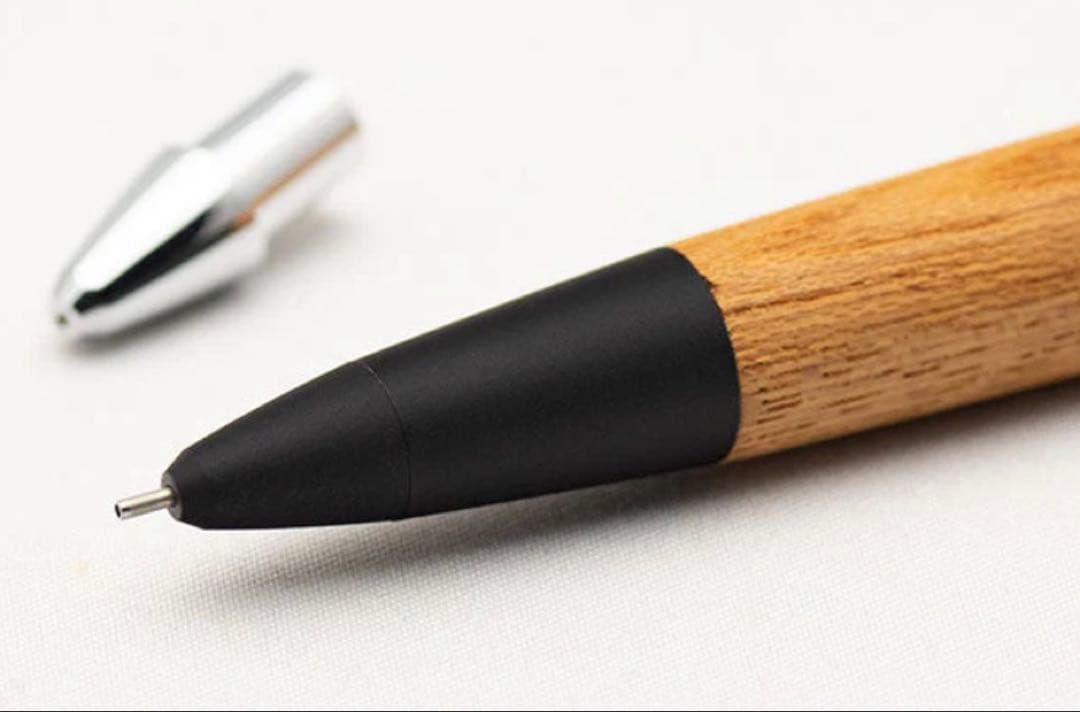 野原工芸 特上黒柿のシャープペンシル・ネオブラック