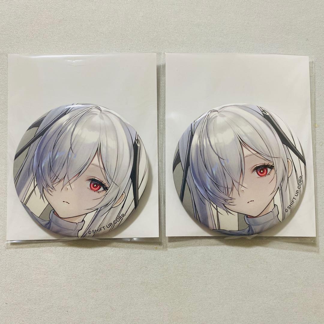 勝利の女神 NIKKE展 キャラバッジコレクション シンデレラ 2点