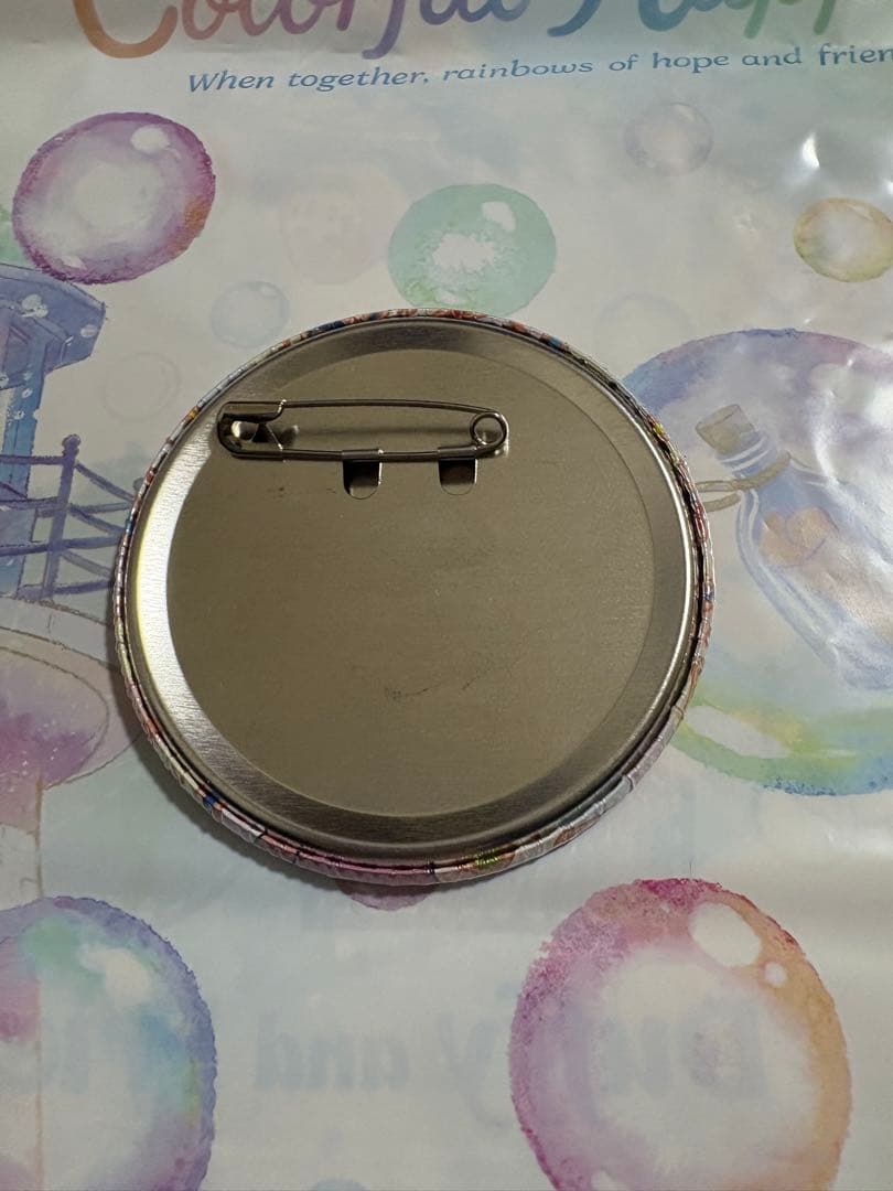 ご相談中【1/30取下げ】デジモン　缶バッジ　ぼくらのウォーゲーム　空　ドでか