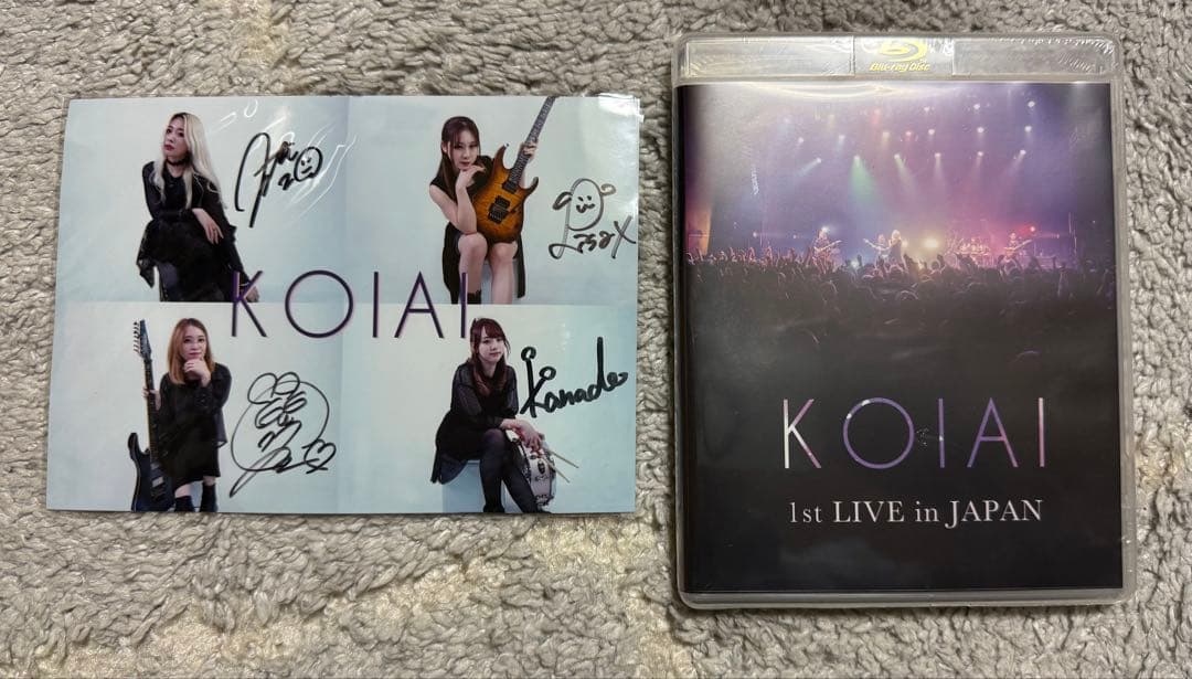 KOIAI 1st LIVE in JAPAN blu-ray 未開封品