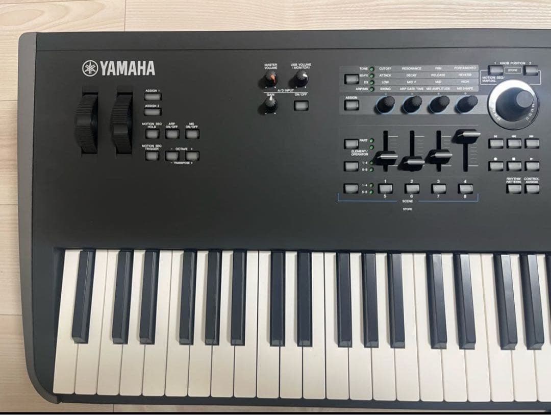 【稀少】YAMAHA MODX8 88鍵シンセサイザー 付属品＆ケース