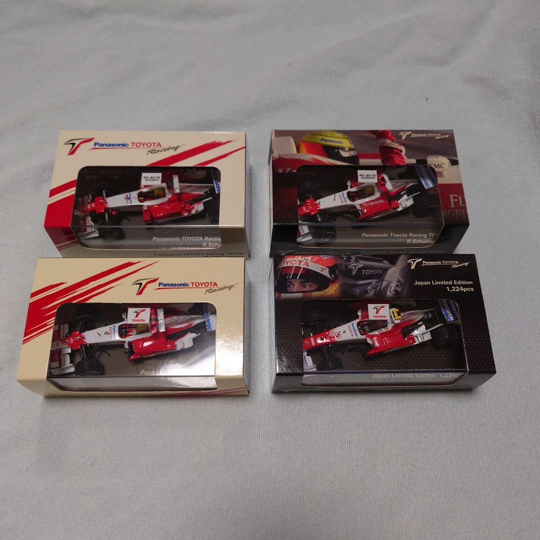 ミニチャンプ 1/43 F1 パナソニック トヨタ レーシング 4台セット