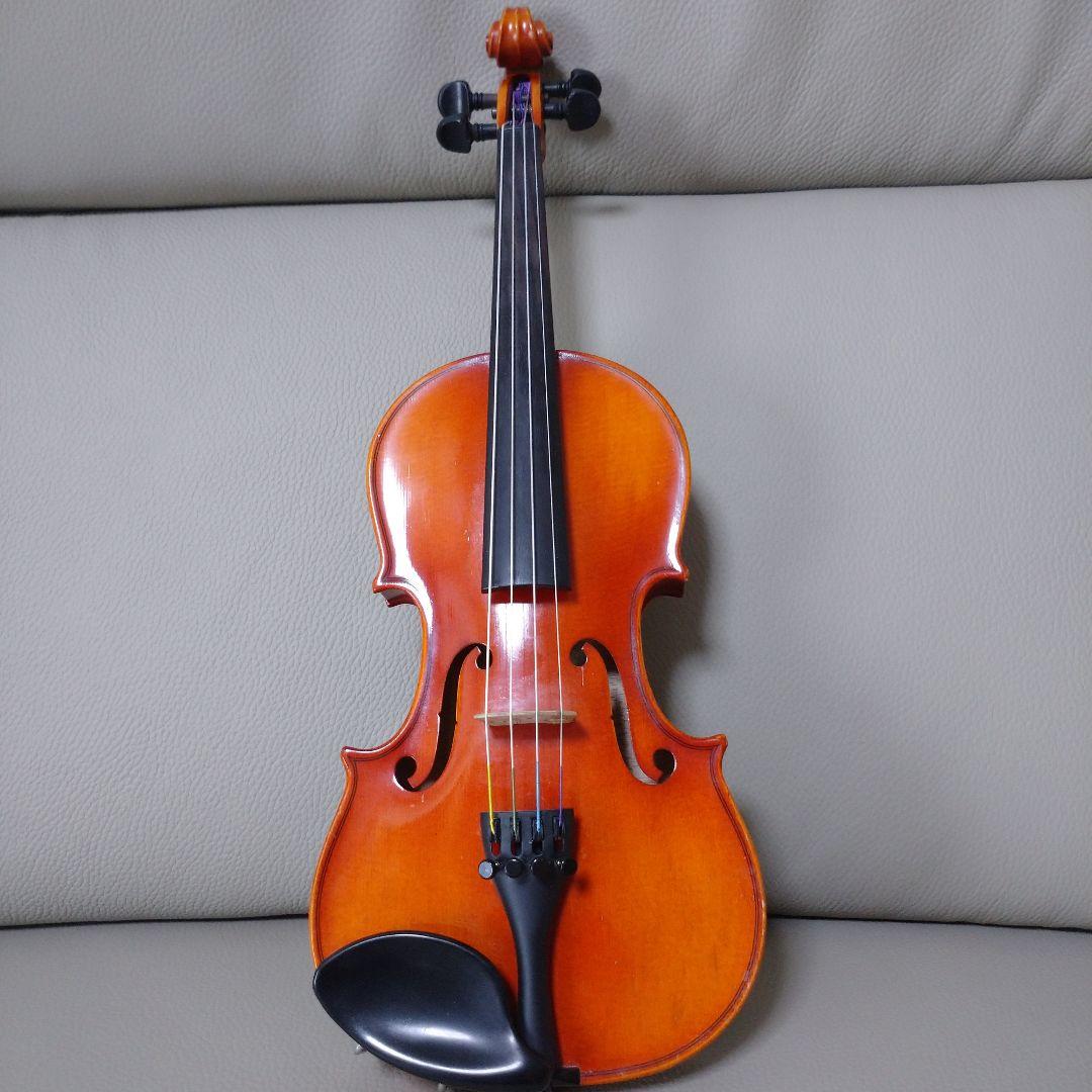 スズキ バイオリン1/4 弓、肩当て、ケース付き