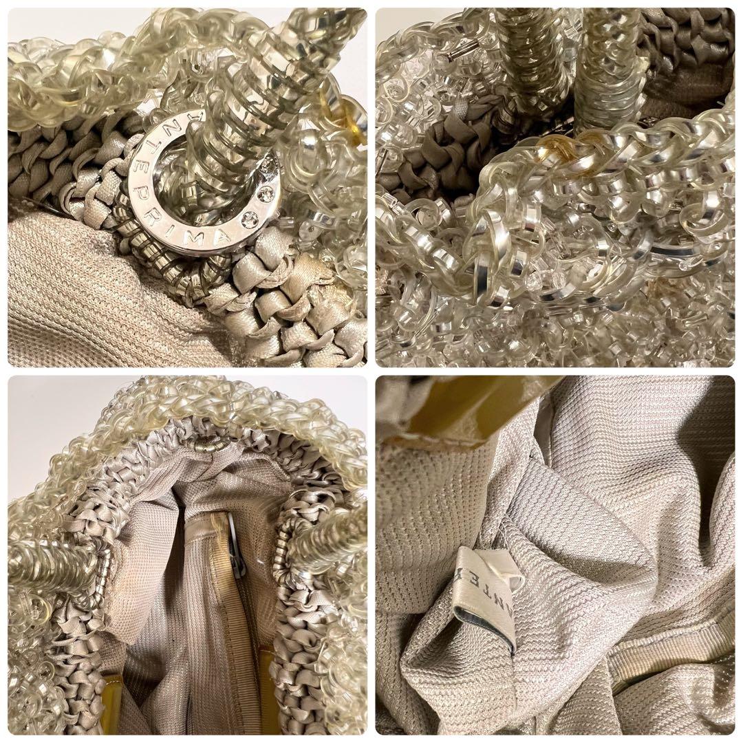 大人気 アンテプリマ 3way ハンドバッグ ワイヤー リングロゴ インナー.