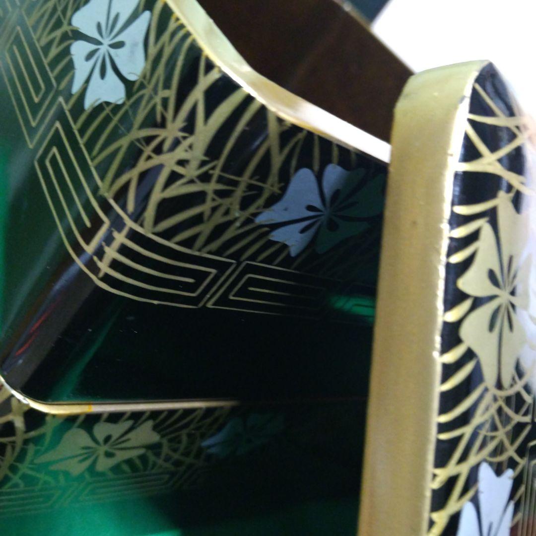 輪島塗 二段重箱 美品