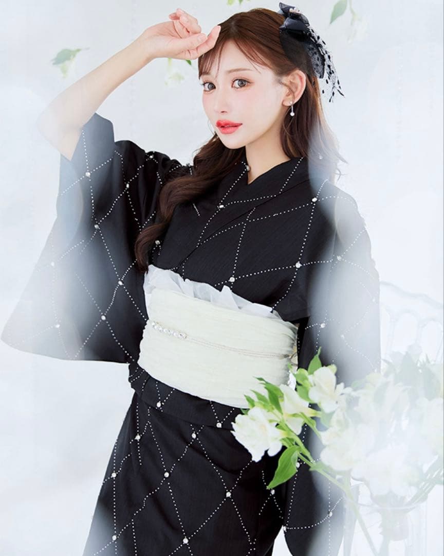 sugar 浴衣 フルセット ブラック