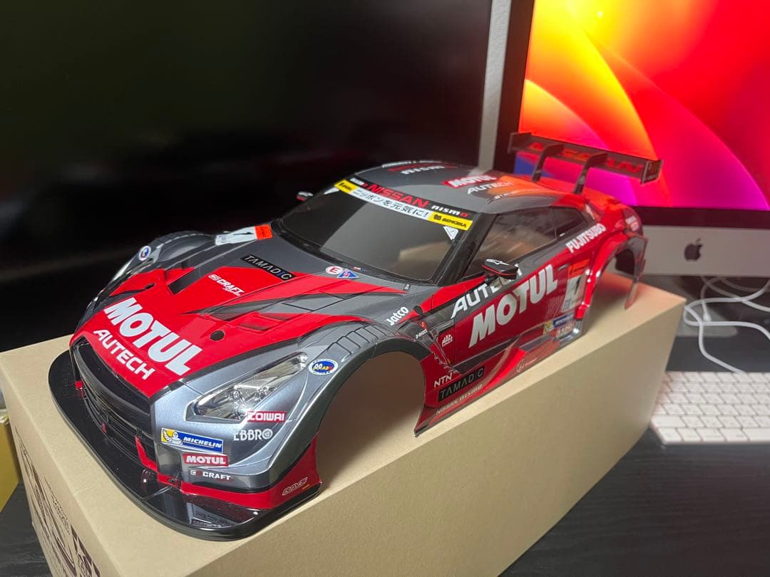 タミヤ 1/10RC MOTUL AUTECH GT-R スペアボディ新品未使用