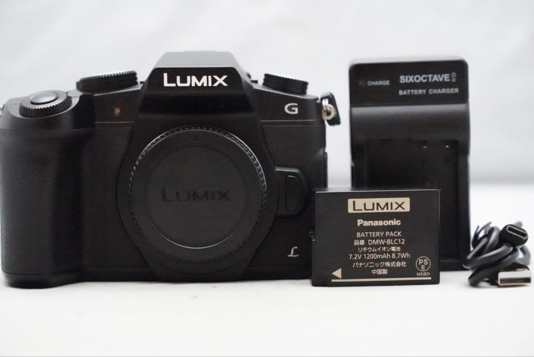 パナソニック ルミックス DMC G-8 ボディ　マイクロフォーサーズ用 実用品