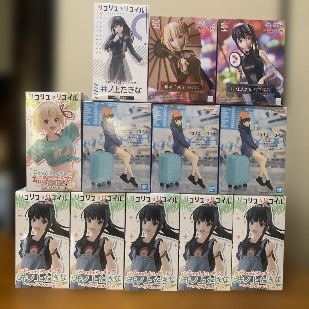 リコリス・リコイル　フィギュア12体セット