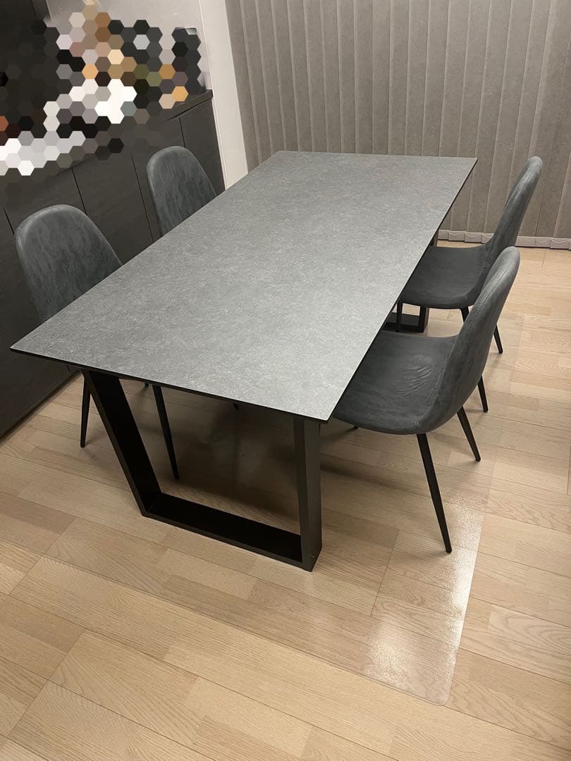 松田家具　160 メラミンダイニングテーブル