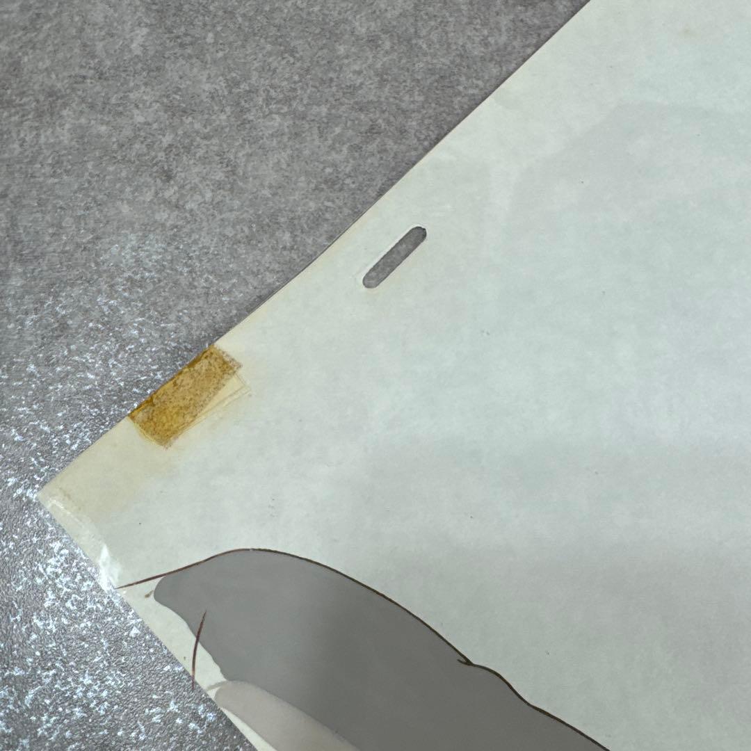 希少 おもひでぽろぽろ あべくん セル画 37-4 B5 スタジオジブリ