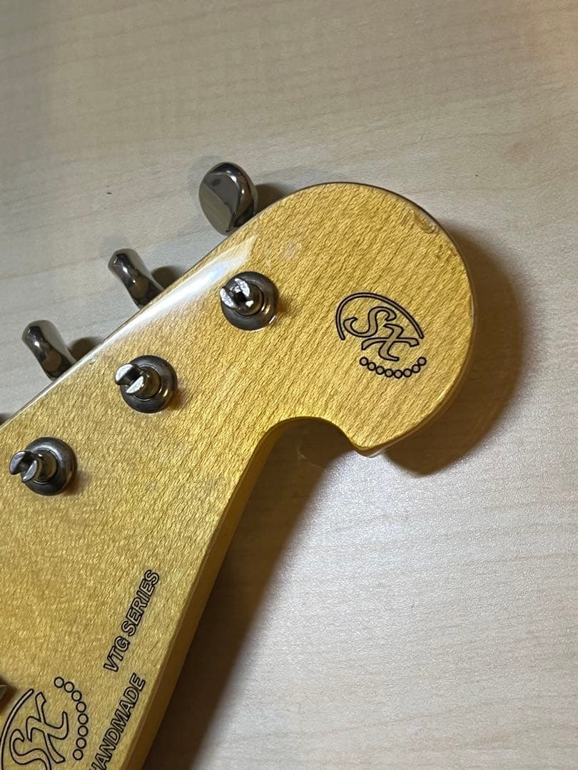 SX Guitars SST/ALDER/H/3TS サンバースト