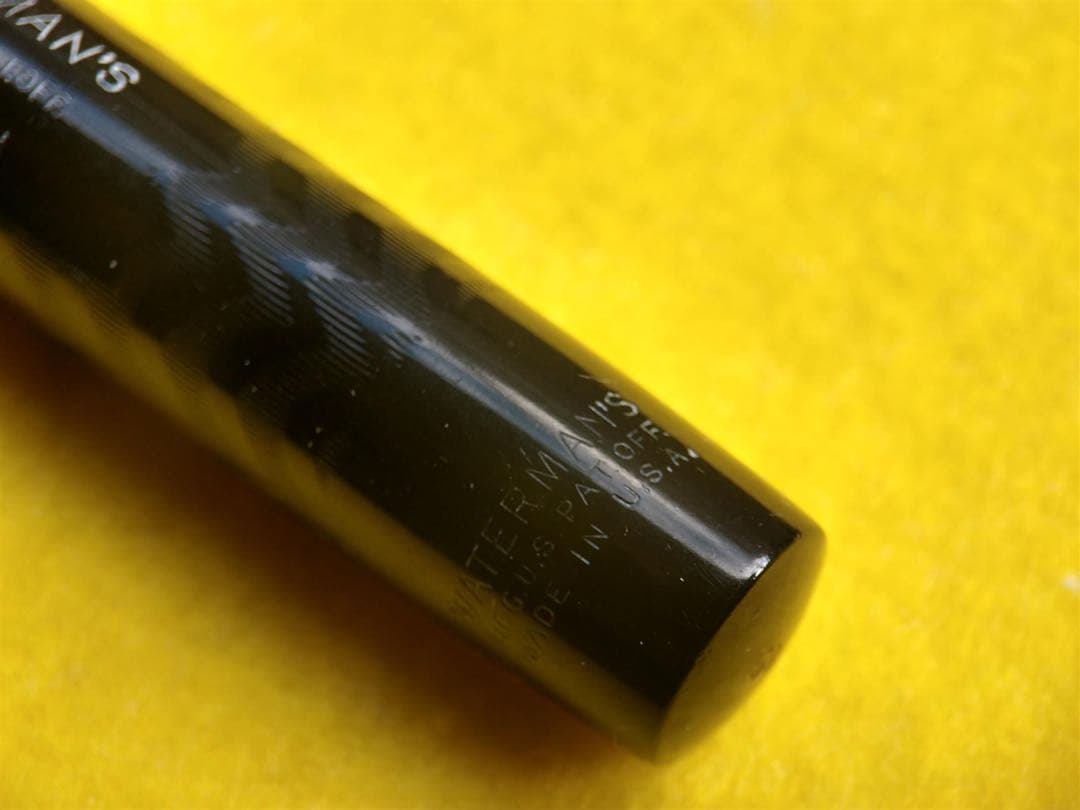 ウォーターマン万年筆　Waterman 58 ブラックハードラバー　No.8