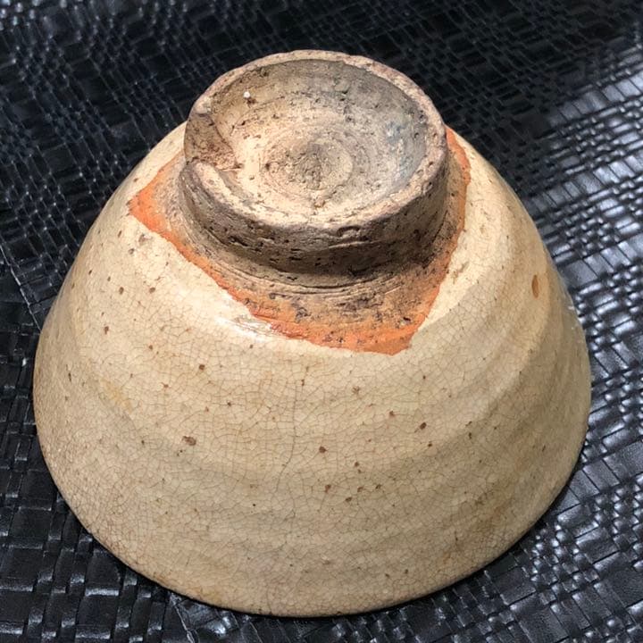 古美術品◼️かなり古そうな萩焼？の抹茶茶碗が蔵から出て来た。