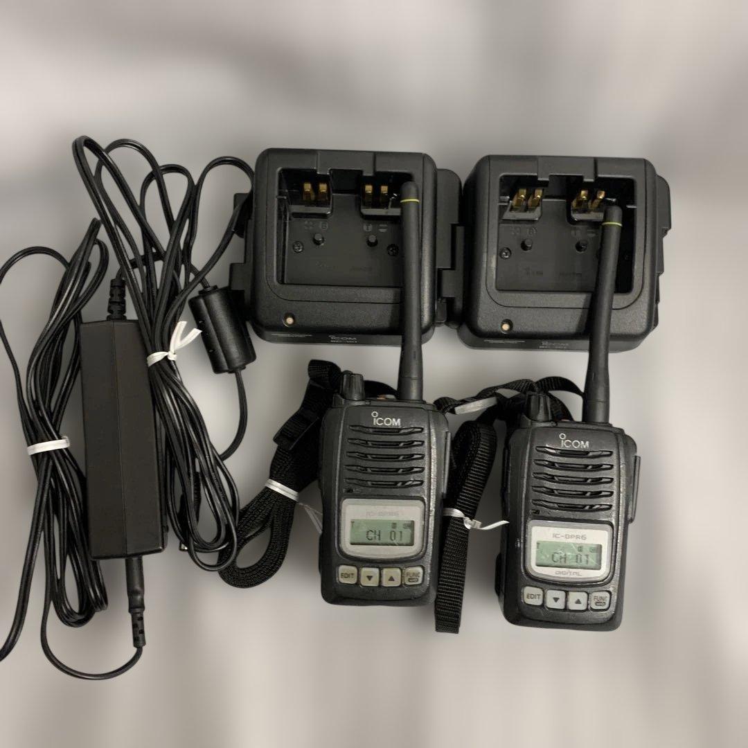 訳アリ　アイコム　デジタル簡易無線　登録局　DPR6 5W 2台セット