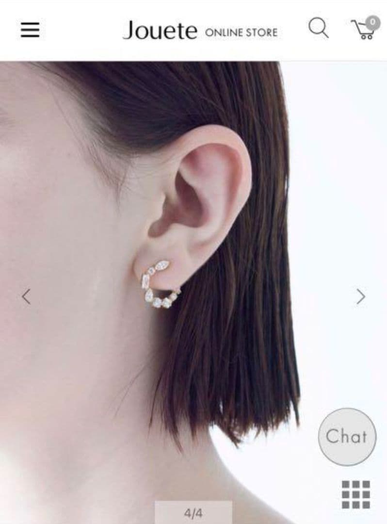 のぷ　jouete サークルピアス