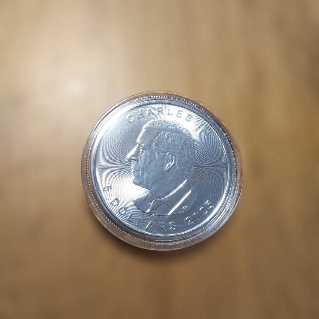 保証書・カプセル付きメイプルリーフ銀貨