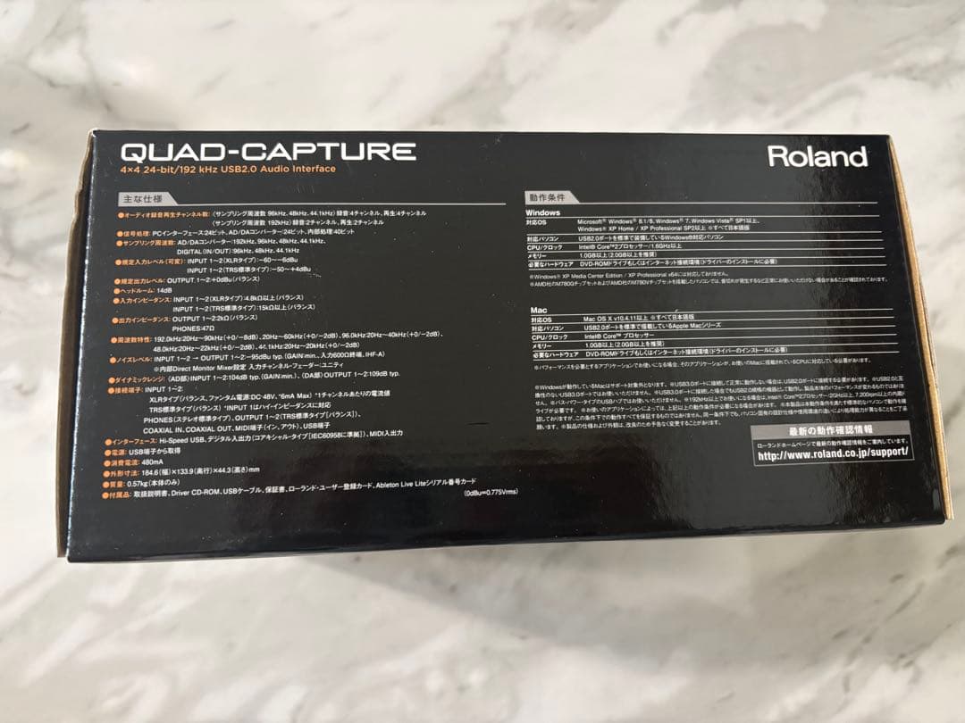 RODE NT-1A Roland QUAD-CAPTURE セット