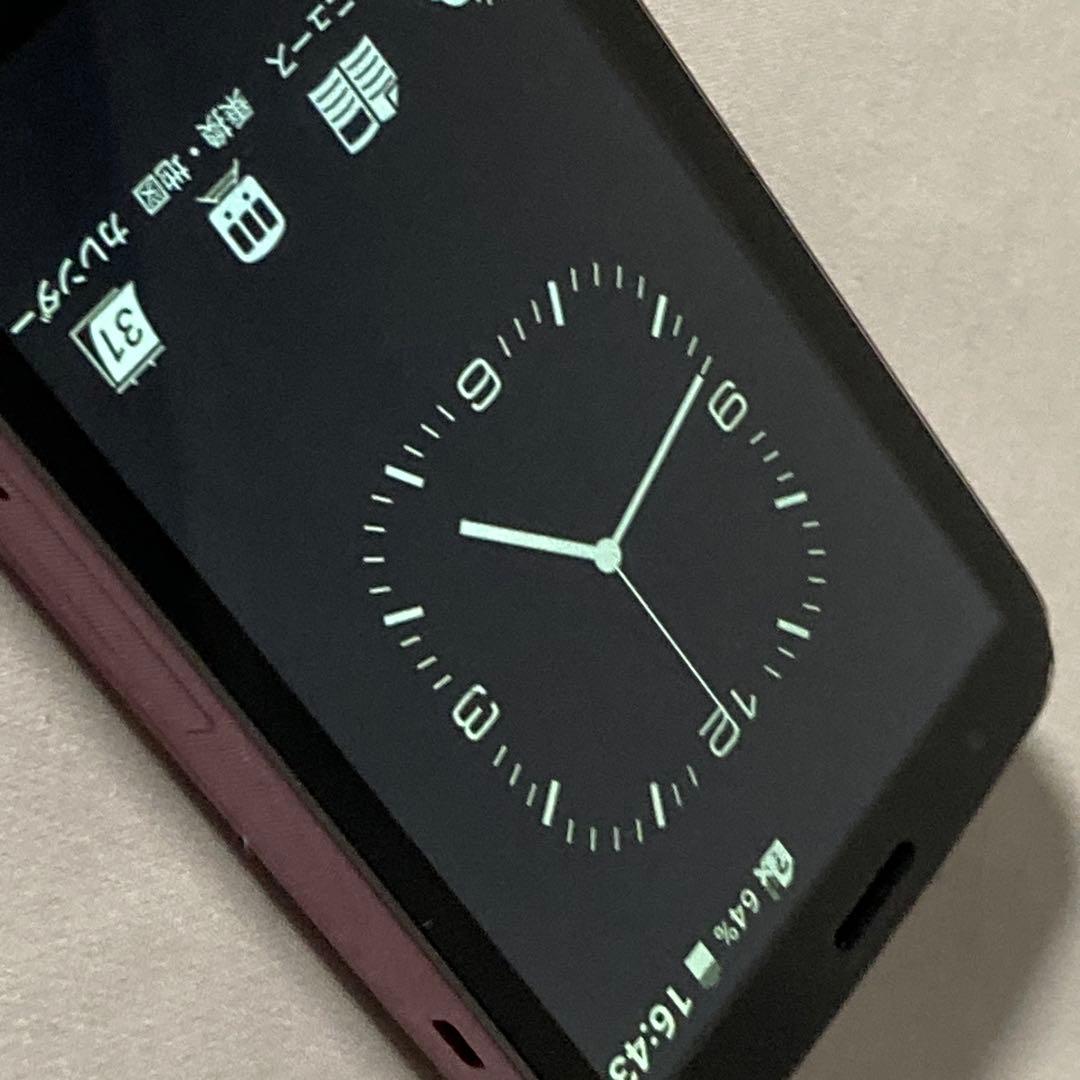 携帯電話本体 infobar xv CHERRY BERRY