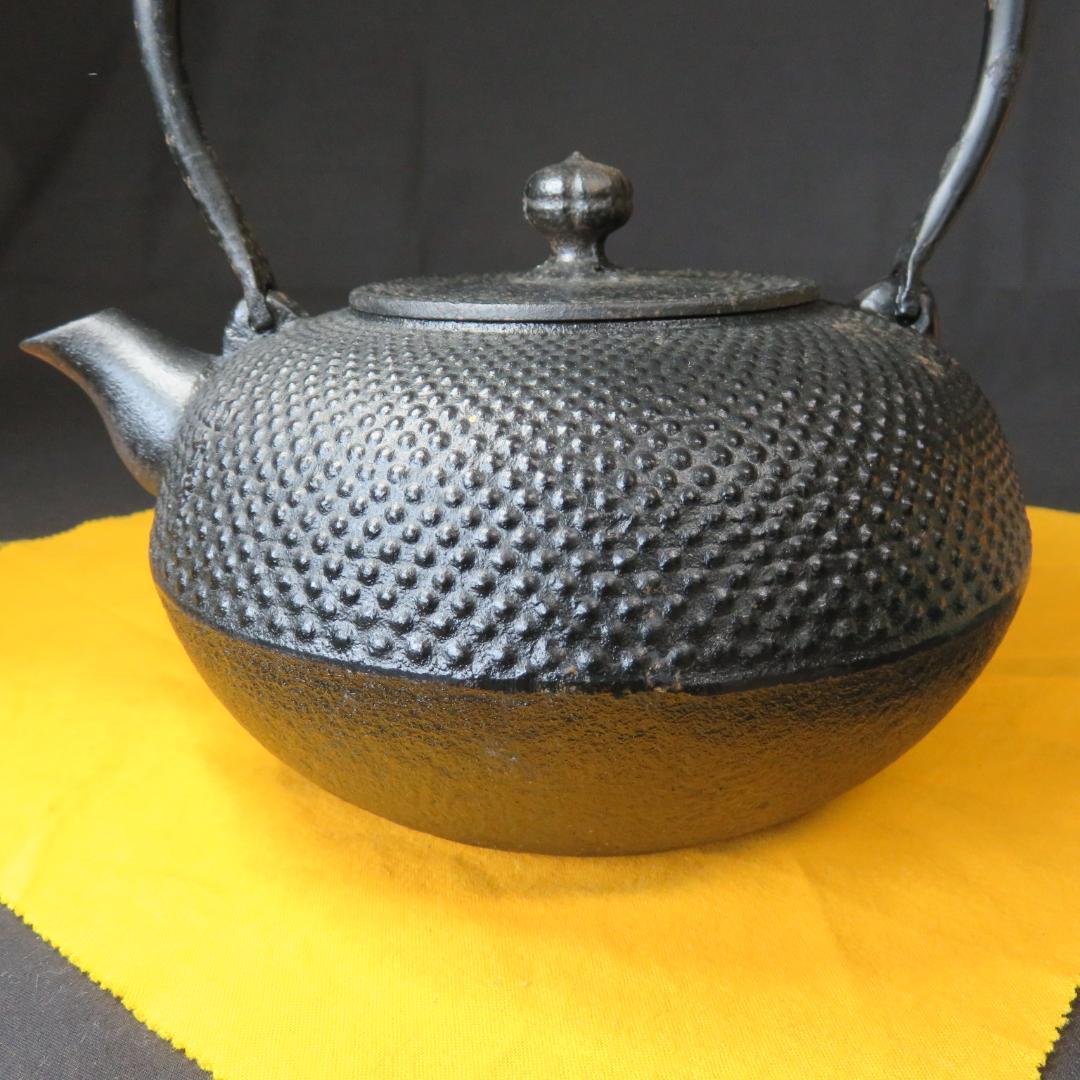 鉄瓶 茶道具 銘 南部鉄器 炉端 囲炉裏 キャンプ 錆