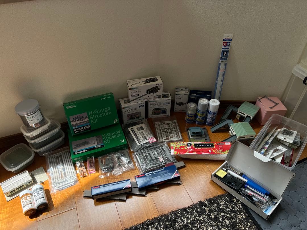 Nゲージ TOMIX、KATO ストラクチャー＆ジオラマ作成キット