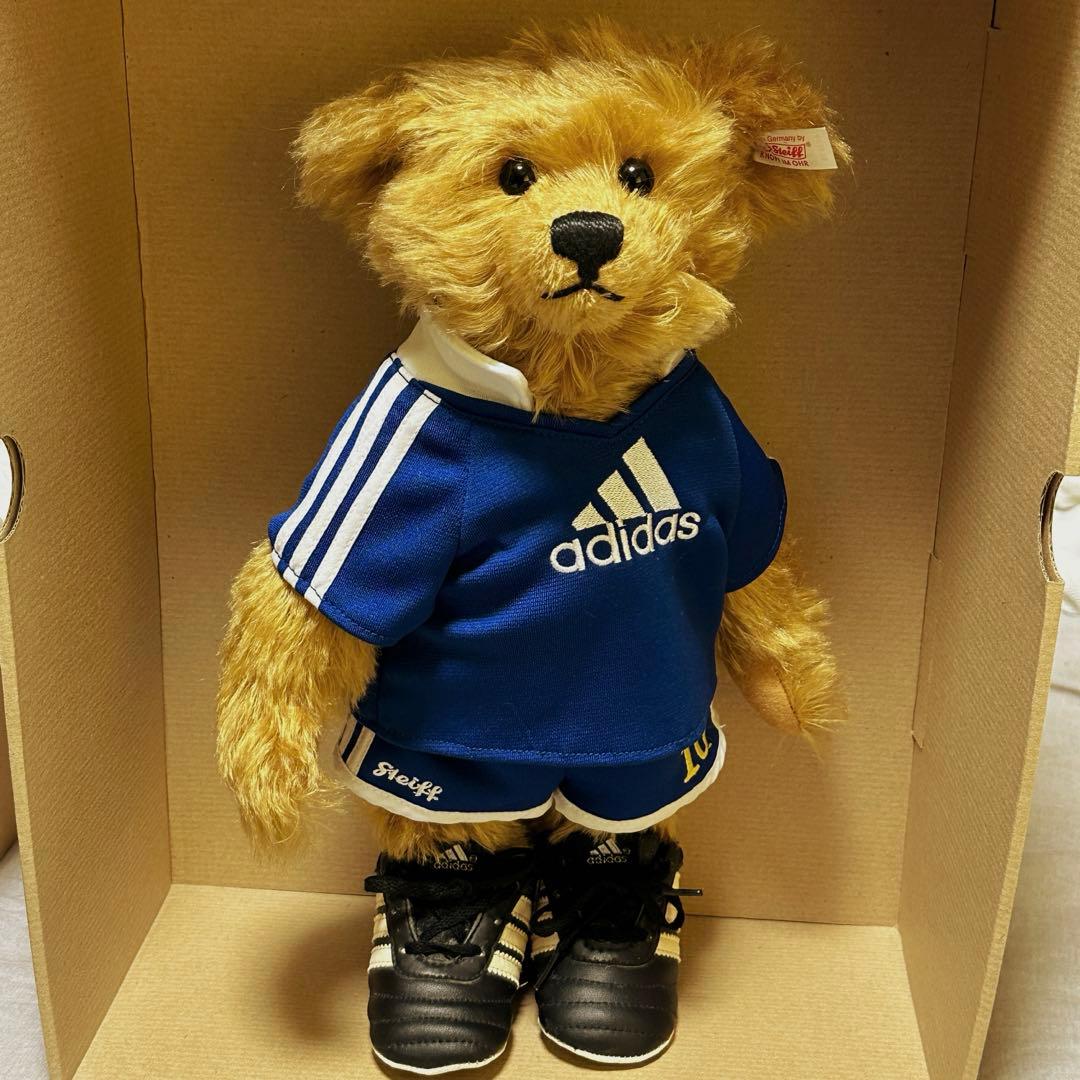 シュタイフ アディダス テディベア 2002 日本限定1500体