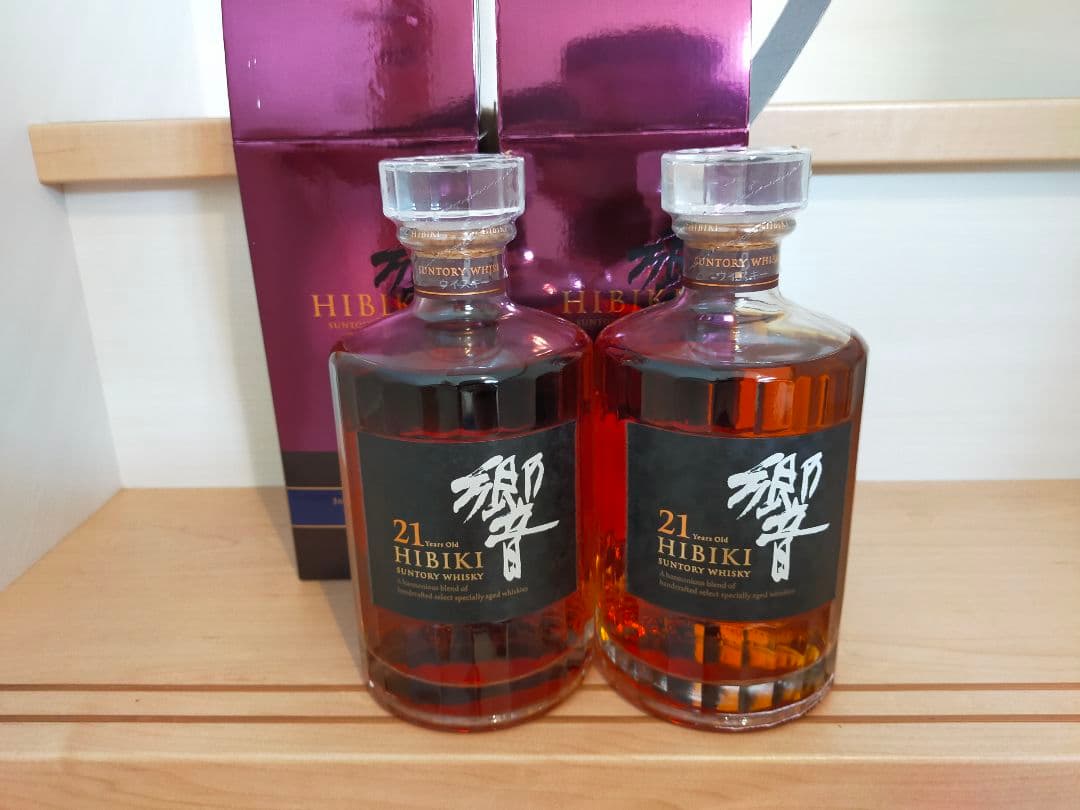 Hibiki 21年 ウイスキー 750ml 2本セット