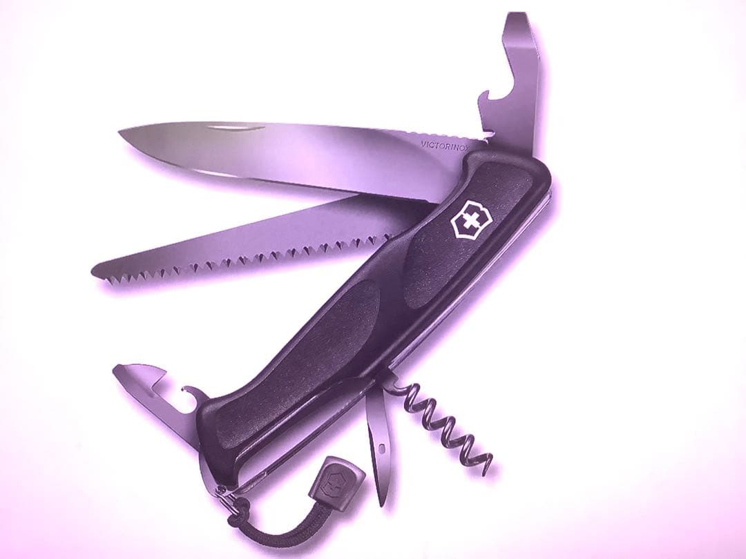 ★新品★victorinox onyx black レンジャーグリップ55