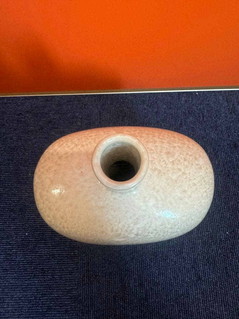 1635 色絵小花瓶 工芸品 時代物 日本の陶磁 陶芸