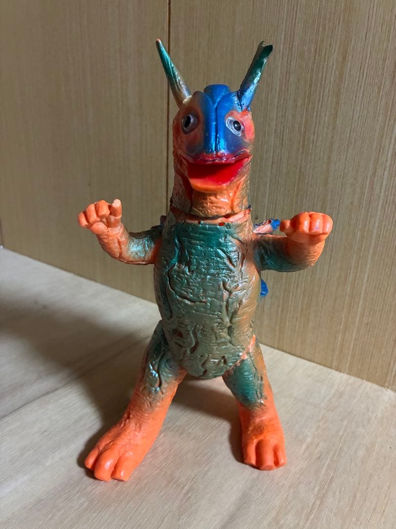 マルサン エレックス 当時物 ウルトラ怪獣シリーズ パチ ソフビ ブルマァク