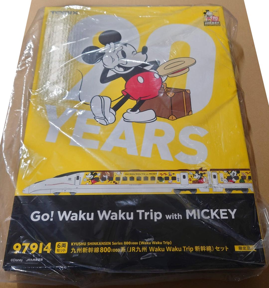 TOMIX 限定800系(WakuWakuTrip MICKEY)6両セット