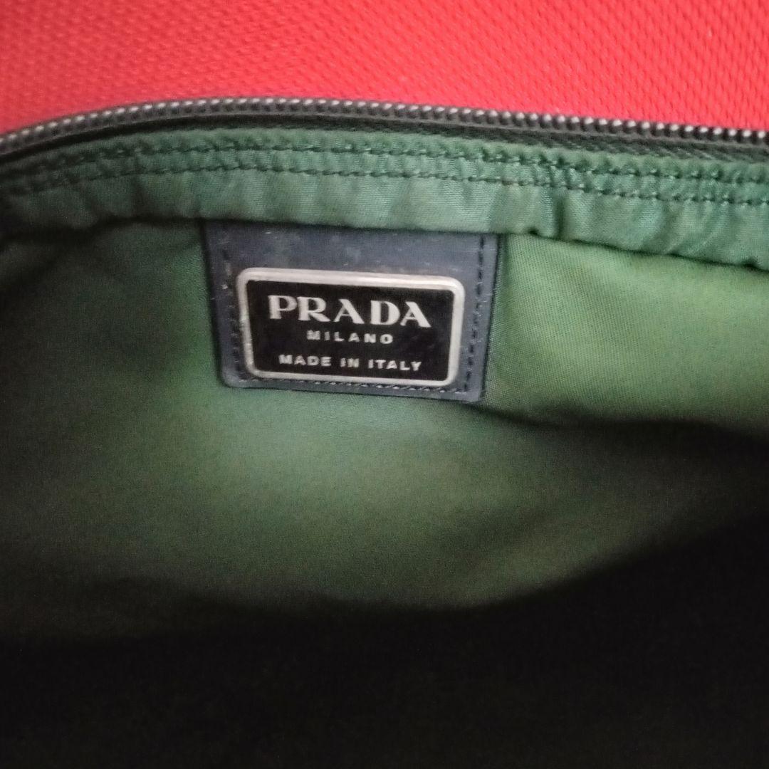 【GREENLAND】PRADA　プラダ　ショルダーバッグ　モスグリーン