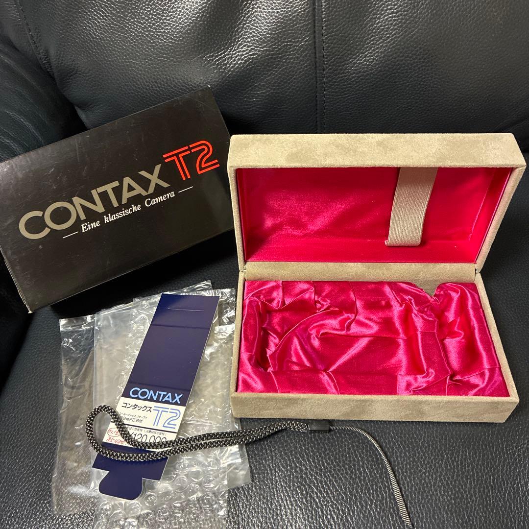 【空箱】CONTAX T2 箱のみ　本体、説明書なし　コンタックス
