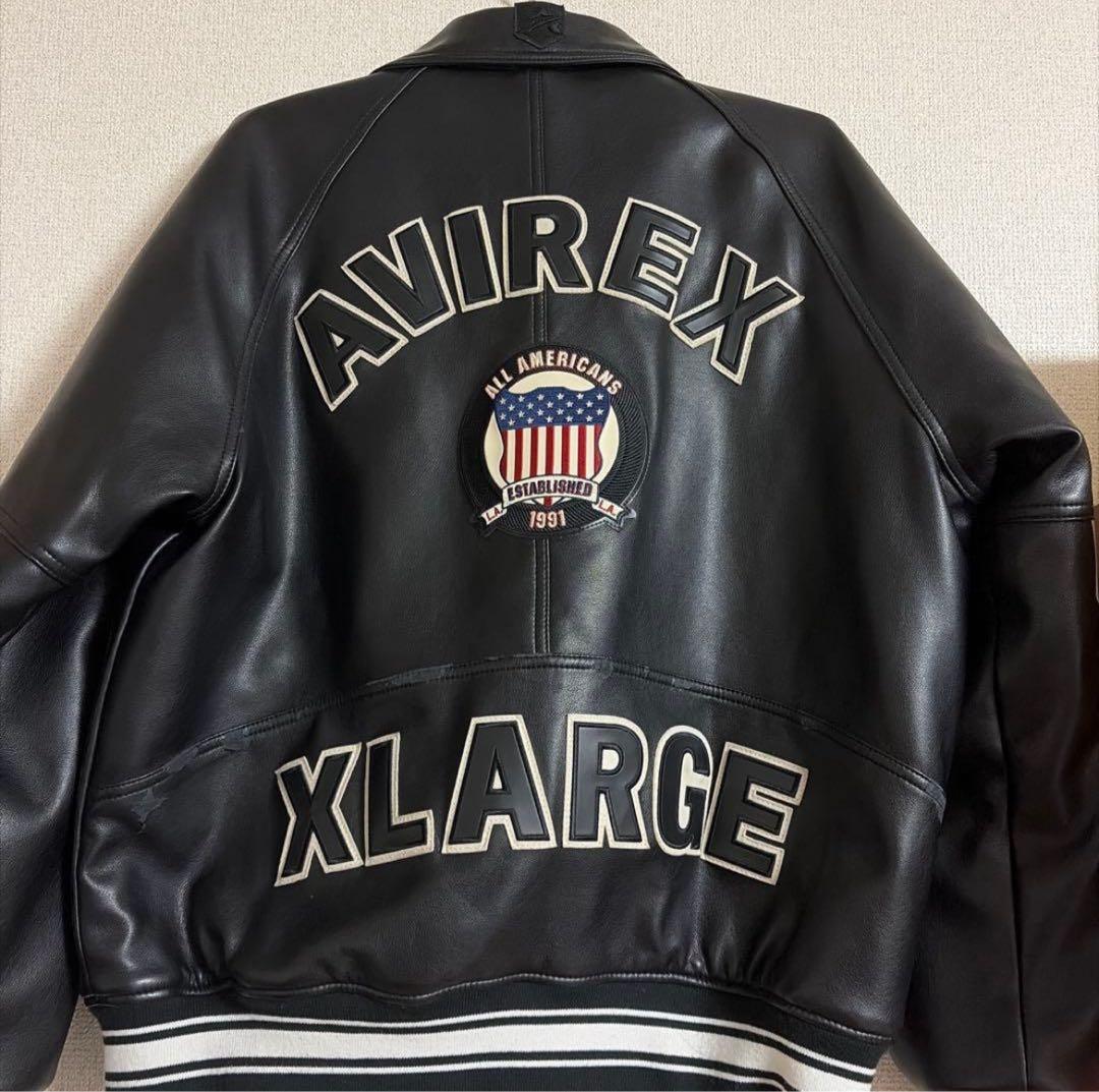 xlargeとavirexのコラボジャケット