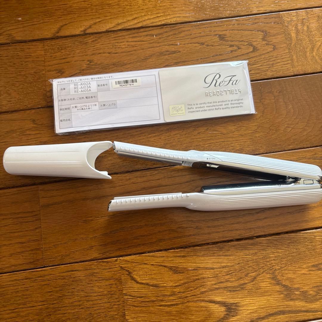 ReFa ストレートヘアアイロン RE-A103 ホワイト
