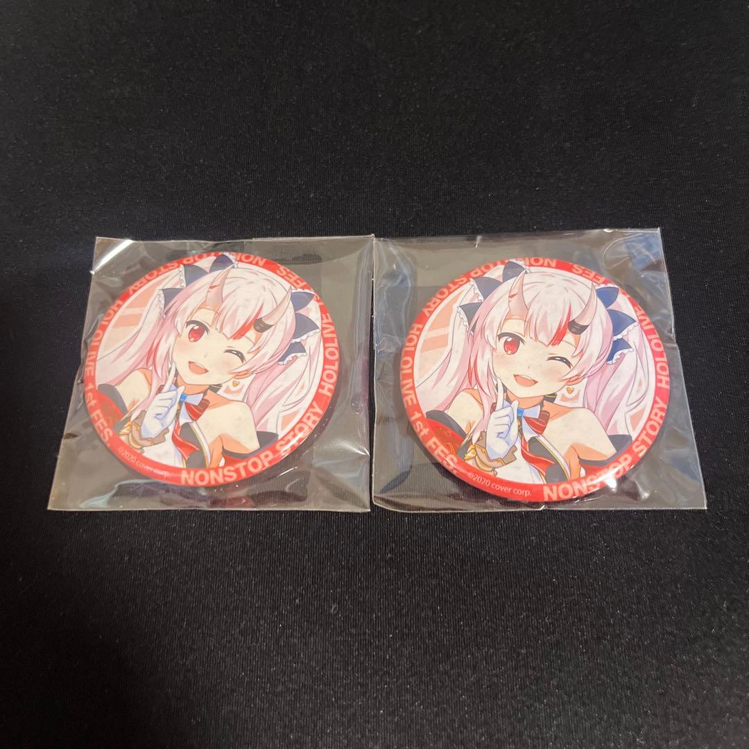 百鬼あやめ　ノンストップストーリー　缶バッジ