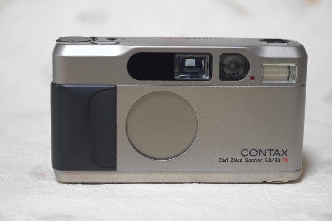 CONTAX T2 シルバー レンジファインダーカメラ